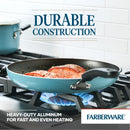 Farberware Cookstart Aluminum DiamondMax Nonstick Frying Pan, Large Skillet,…