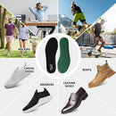 CCSOFTIME Insoles for Men and Women Replacement Shoe Inserts for Comfort Shock Absorption Breathable Shoe Liners for Running Walking, Hiking, Working, Trim to Fit Black W12-15/M10-13 — 6