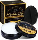Mink Oil for Leather Boots, Boot Leather Care Kit, Leather Shoe Care Kit for Cowboy Boots, Work Boots, Leather Conditioner and Cleaner All-Natural Waterproof Soften and Restore Shoes — 1