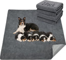 LOOBANI 2 Packs Extra Large Reusable Dog Mat for Floor, Non-Slip Washable Pee Pads for Dogs, Fast Absorbent Pet Whelping Pads, Puppy Playpen Mat for Incontinence, Housebreak, Crate, 36"x48", Gray — 1