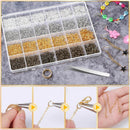 2840 Pieces Jump Rings for Jewelry Making, Shynek Open Jump Rings for Jewelry Making Supplies, Crafts and… — 5