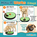 Adjustable Dog Nail Scratch Board with Treat Box – Interactive Dog Nail File Scratch Pad | Built-in Treat Dispenser | Non-Slip | Stress-Free Nail Care for Dogs — 3