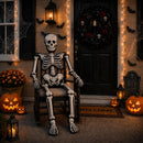 79" Skeleton Halloween Balloon, Jumbo Skull Foil Balloon for Halloween Decorations Indoor, Halloween Home Decor, Halloween Decorations Outdoor | Halloween 1pack — 5