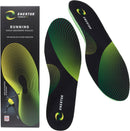 Enertor PX1 Running Insoles - Sports & Running - Full Length Orthotics, Shock Absorbing Technology - Foot & Heel Pain Relief - for Plantar Fasciitis, Achilles Tendonitis, Arch Support, US Mens 8-9 — 1