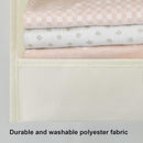 GRANNY SAYS 3-Shelf Hanging Closet Organizer, Foldable Storage, Beige — 8