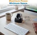 Bostitch Office Electric Pencil Sharpener for Classroom & Desk Use, Heavy-Duty Stall-Free Motor, High-Capacity Shavings Tray, Chrome | Chrome (Pack of 1) — 6