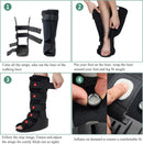 Jewlri Air Walking Boot, Tall Fracture Boot for Broken Foot Injury, M — 4