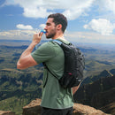 Lightweight Hydration Backpack, Running Backpack with 2L Water Bladder | Black — 8