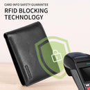 Sigtrenx Leather Wallets for Men, Genuine Leather Mens Wallets Bifold Rfid Blocking with 2 ID Windows — 4