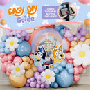 ALL-IN-1 Blue Balloon Arch Kit with BONUS Bone & Daisy Balloons for Birthday Decoration Girl - Pastel Balloons Garland for Blue Party Decorations & Party Supplies - Puppy Party Decorations | Blue, Purple, Pink, Orange — 6