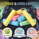 16 PCS Sidewalk Chalk for Kids -16 Colors, Non-Toxic Washable Jumbo Chalks — 5