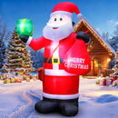14 FT Christmas Inflatables Santa Claus Outdoor Decoration, Giant Santa Inflatable with Gift Bag, Blow Up Yard Decor with Built-in LED Lights for Xmas Lawn Garden Home Holiday Party — 2