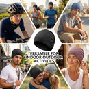 2 Pack Cooling Skull Cap for Men & Women, Breathable 3D Mesh Sweat Wicking Running Hat for Cycling Helmet Liner — 7