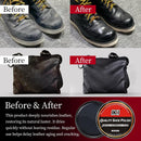 IKI Black Brown Shoe Polish Kit Boots Care Wax Leather Shoes Shine Paste | Black Polish Kit — 5