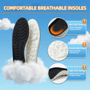 4D Cloud Memory Foam Insoles for Men & Women, Shoe Inserts for All-Day Standing, Arch Support for Plantar Fasciitis & Foot Pain Relief, Breathable for Boots and Sneakers (Men 10-11.5 / Women 11-12.5) — 5