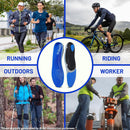 240lbs+ Plantar Fasciitis Pain Relief Insole Orthotic Insert - Dark-blue - MEN (10-10 1/2)|WOMEN (12-12 1/2)--290MM — 3