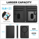 TUCCH for Magsafe Wallet with 6 Card Holders, RFID Blocking, Black photo 2