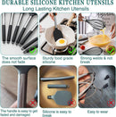 Umite Chef Kitchen Utensil Set, 15pcs Silicone Cooking Utensils — 3