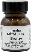 Angelus Metallic Leather Paint, 1 oz., Bronze — 1