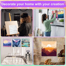 Teling 12 Pcs Pre Drawn Stretched Canvas, Pre Printed Painting, Mountain — 4