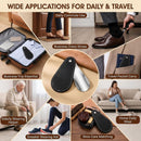 Metal Shoe Horn, 3.94 Inch Mini Travel Shoehorn with Leather Case — 7