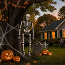 79" Skeleton Halloween Balloon, Jumbo Skull Foil Balloon for Halloween Decorations Indoor, Halloween Home Decor, Halloween Decorations Outdoor | Halloween 1pack — 3