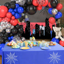 Amandir 153pcs Black Red Blue Balloon Arch Garland Kit Different Sizes | Black Blue — 6