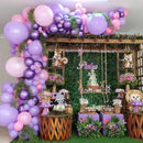 Pink and Purple Balloons, 60Pcs Girls Women Birthday Princess Party Balloon | Purple Pink — 4