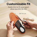Diabetic Insoles Men and Women Sport Insoles for Standing All Day Relieves Foot Pain and Stress Comfortable Daily US 4-18 Plus Size Insoles.(Apricot,US Men's 13-18) — 6
