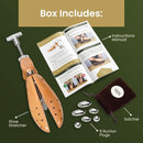 Professional Shoe Stretcher 2-Way Wooden Stretcher for Men & Women, Shoe Expander, Length & Width Shoe Widener — 5