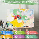 FUMILE Canvas Boards for Painting 8x10, 46 Pack Canvases Primed Acid Free Blank Canvas Panels for Classroom and Parties | 8x10in — 3