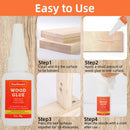 Wood Glue,90g Clear Carpenter Glue,Super Glue for Wood, Fast Drying Wood Glue for Craft, Metal,Furniture, Wood, and… — 5