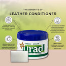 Leather Conditioner 7oz Blue – Premium Conditioning and Color-Reviving Leather Cream for Blue Leather Shoes, Bags, Furniture, and More! - 200g | Blue — 5