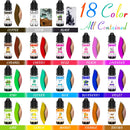 Epoxy Resin Pigment - 18 Colors Epoxy UV Resin Dye Liquid Transparent for UV Glue Coloring, DIY Jewelry Making -… — 2
