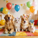 CANREVEL Mini Party Hats for Stuffed Animals Headwear, Birthday Hats | Checkered - 6 PCS — 7