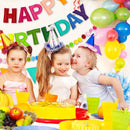 CANREVEL 3 PCS Pre-Strung 3D Happy Birthday Banner Decorations, Rainbow | Multi Color — 5