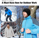 Wmcaps Winter Fleece Lined Beanie with Earflaps for Men Women Outdoor — 6