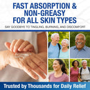 Neuropathy Cream – XL 8 oz – Maximum Strength Nerve Relief Cream for Feet Hands Legs Toes – Lidocaine 1.0% + Menthol 3.7% + Magnesium Chloride 2.0% – Fast-Acting Soothing Relief – Super Value 8 oz — 5