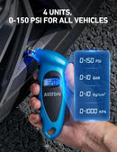 AstroAI Digital Tire Pressure Gauge 150PSI, ±1PSI Accuracy for Car Truck