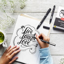 PANDAFLY Calligraphy Pens for Writing, 10 Size, Hand Lettering Pens — 5