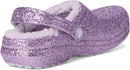 Crocs Kids' Classic Lined Kids Clog – Purple Moon — 5