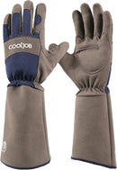 COOLJOB Thorn Proof Rose Pruning Garden Gloves for Men, Long Sleeve Padded…