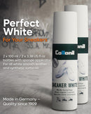 Sneaker White by Collonil | White Shoe Cleaner | Liquid Cream Built-In Sponge | Sneaker White 2 X 3.38 Fl Oz — 2