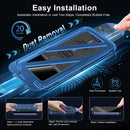 QHOHQ for iPhone 18 Pro Privacy Screen Protector, 9H+ Tempered Glass, 3+3P photo 2