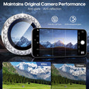 iPhone 17 Pro/17 Pro Max Camera Lens Protector Bling Diamond, Silver — 4