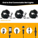 BlcTec Christmas Net Lights, 360 LED 9.8ft x 6.6ft Outdoor Christmas Lights with 8 Modes, UL Certified, Timer, Connectable, Waterproof for Bushes, Trees, Shrubs Yard Outdoor Xmas Decor, Multicolor — 4