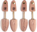 Cobbler's Choice Cedar Shoe Trees for Men - Wooden Split Toe - 2 Pack — 2