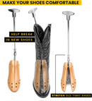HOUNDSBAY Cowboy Boot Stretcher for Women & Men, Western Boot Stretcher — 5