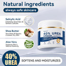 40% Urea Cream with 2% Salicylic Acid, Maximum Strength Foot Hand Cream, Intensive Repair Moisturizer for Dry Cracked Heels Knees Elbows, Exfoliating Callus Remover for Rough Thick Skin — 2