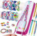 IQKidz Friendship Bracelet Making Kit - Make Bracelets Craft Toys for Girls Age 8-12 yrs, Cool Birthday Gifts for 6… — 1